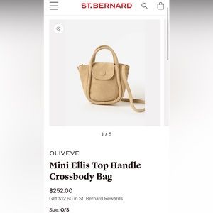 Oliveve Mini Ellis top handle crossbody bag